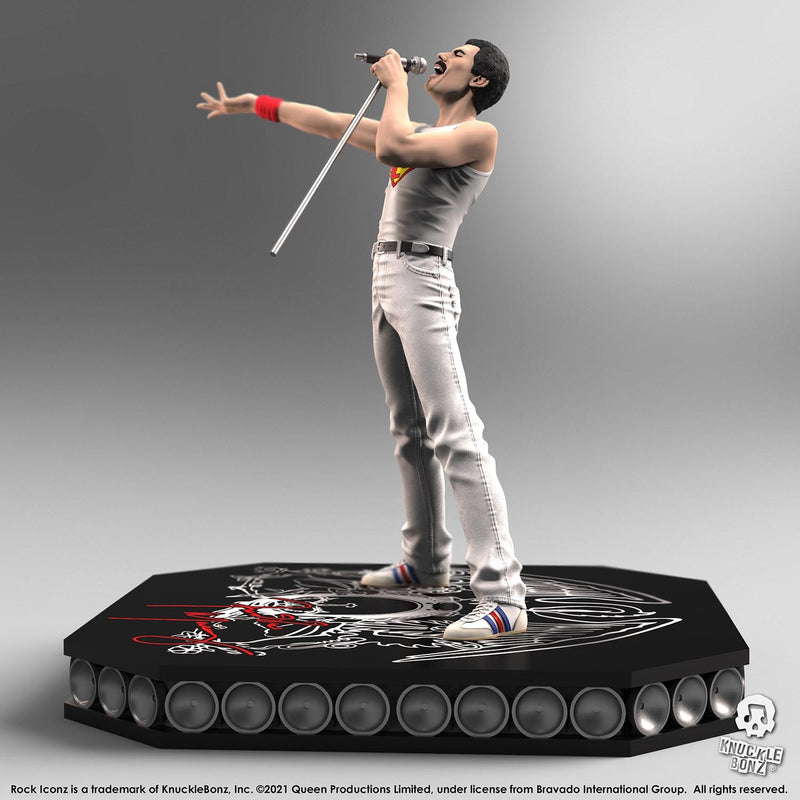 Queen Rock Iconz Rock Statue Set 4pz Freddie Mercury - Brian May - Roger Taylor - John Deacon - 56867