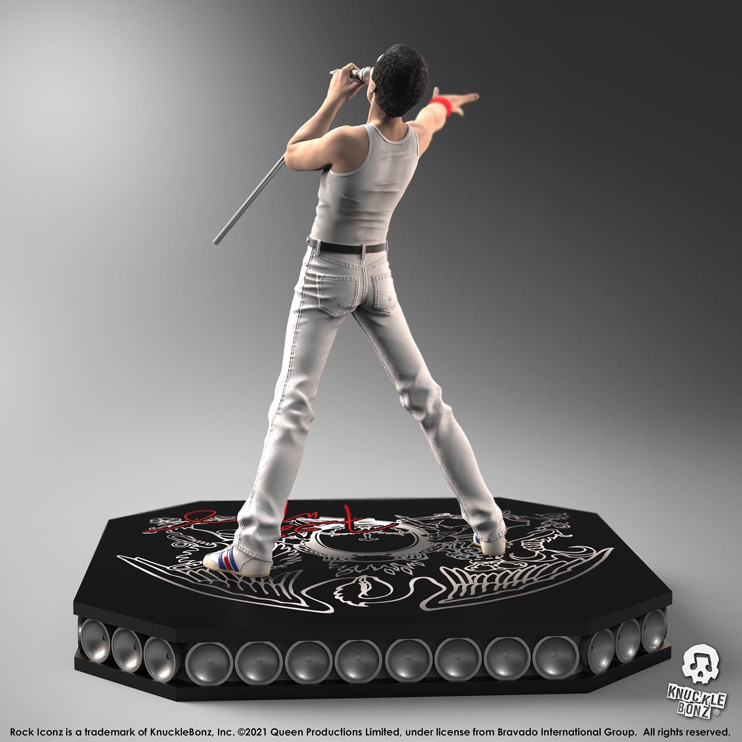 Queen Rock Iconz Rock Statue Set 4pz Freddie Mercury - Brian May - Roger Taylor - John Deacon - 56868
