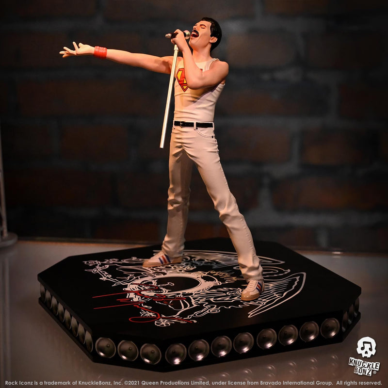 Queen Rock Iconz Rock Statue Set 4pz Freddie Mercury - Brian May - Roger Taylor - John Deacon - 56869