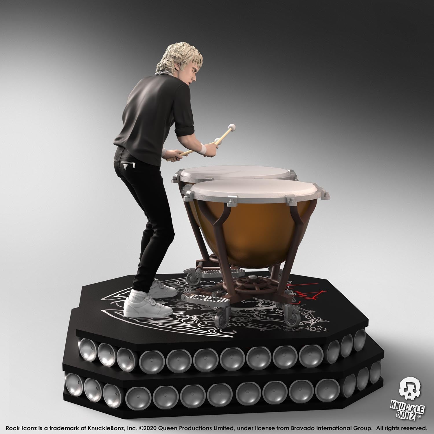 Queen Rock Iconz Rock Statue Set 4pz Freddie Mercury - Brian May - Roger Taylor - John Deacon - 56902
