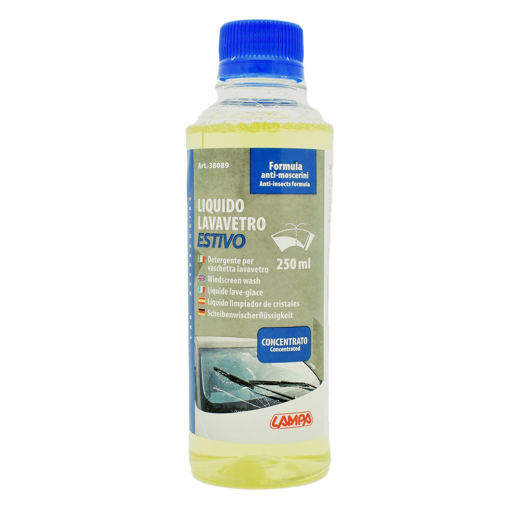 Liquido detergente cristalli estivo concentrato Lampa 250 ml - 56975