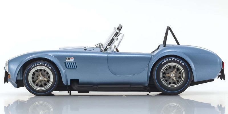 Shelby Cobra 427S/C Sapphire Blue with White line 1:18 - 57147