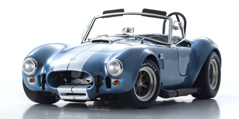Shelby Cobra 427S/C Sapphire Blue with White line 1:18 - 57148