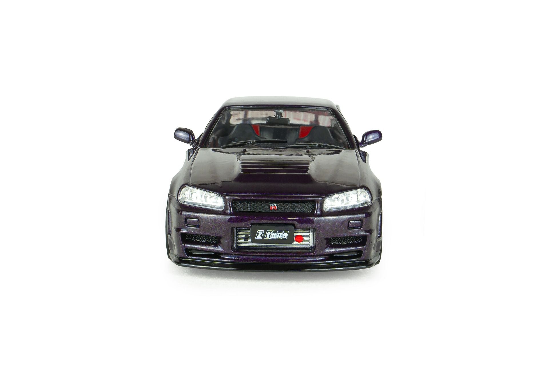 Nissan Skyline GT-R (BNR34) Nismo Parts 2025 purple 1:43-8