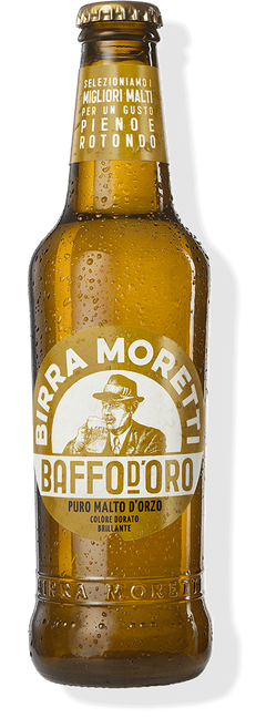 Birra Moretti "Baffo d'Oro" 33cl - 57245