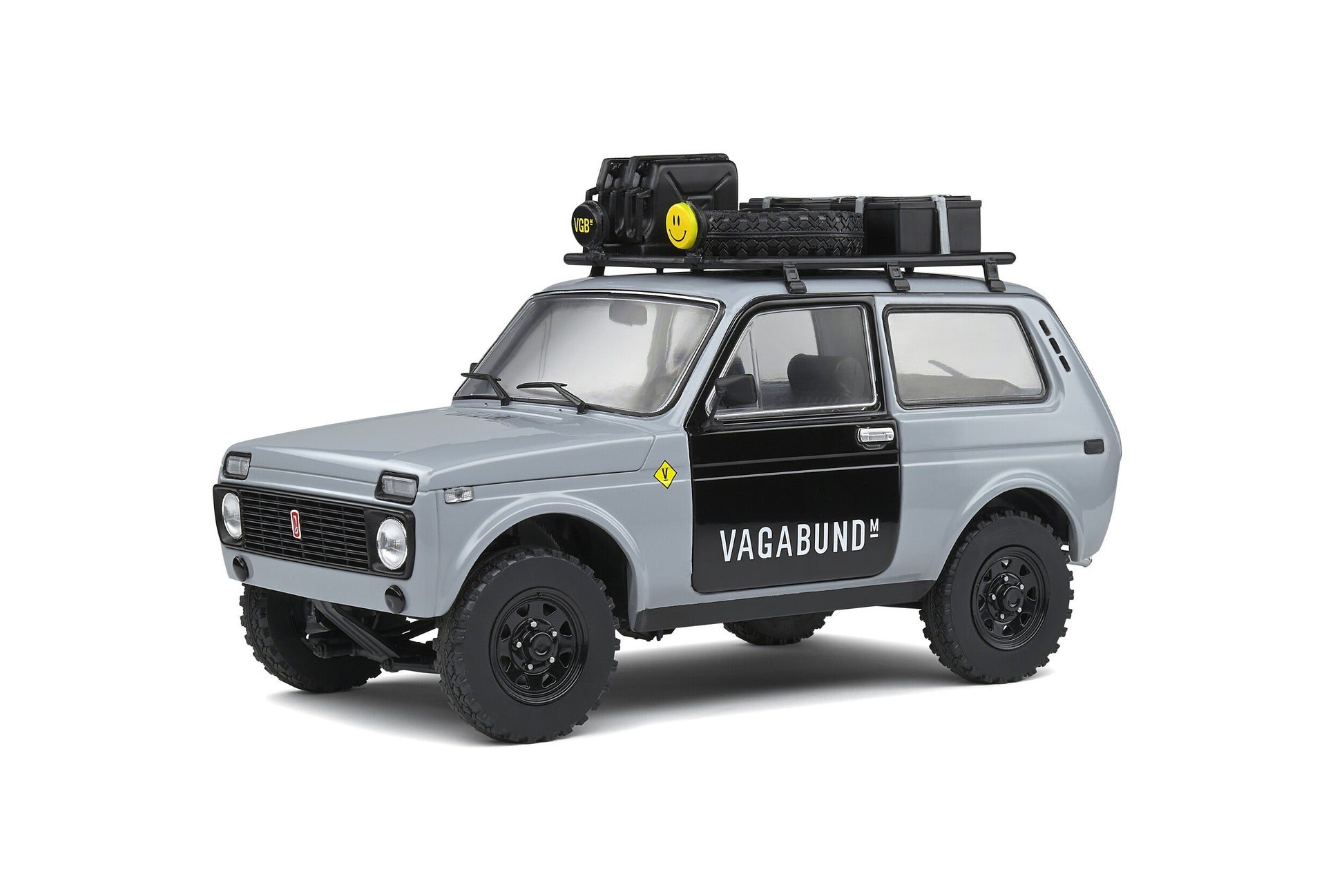 Lada Niva 1600 "Vlada" 1980 grey - black 1:18 - 57352