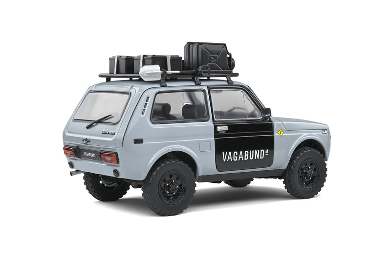 Lada Niva 1600 "Vlada" 1980 grey - black 1:18 - 57354