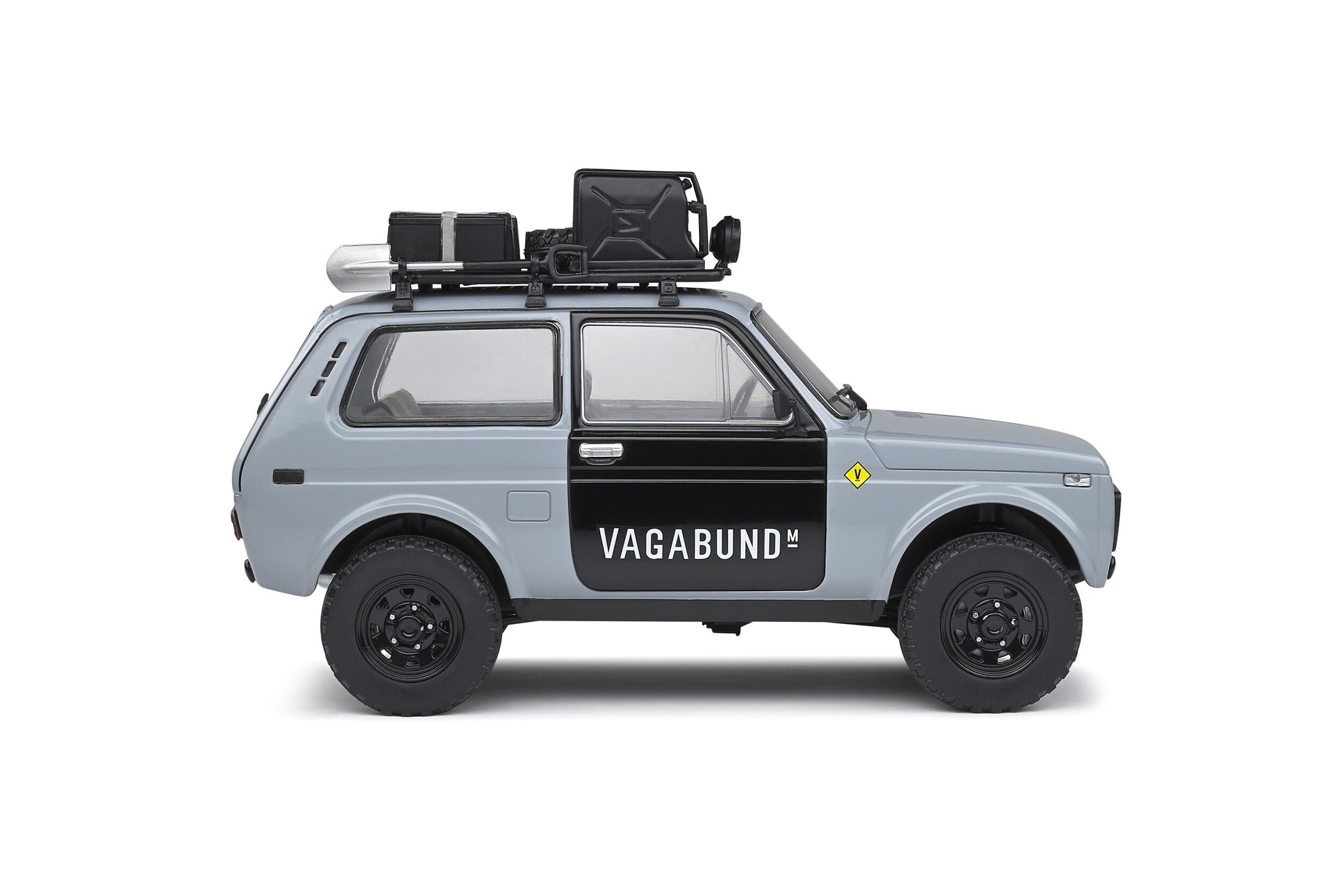 Lada Niva 1600 "Vlada" 1980 grey - black 1:18 - 57355