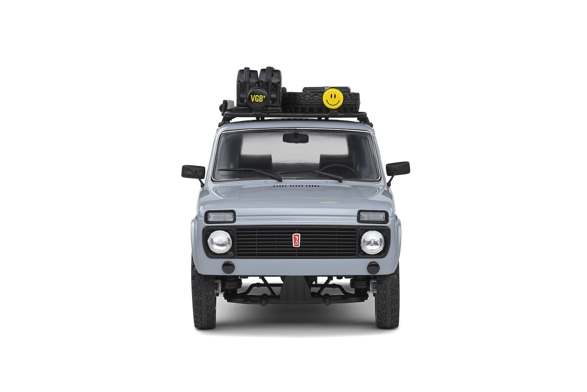 Lada Niva 1600 "Vlada" 1980 grey - black 1:18 - 57356