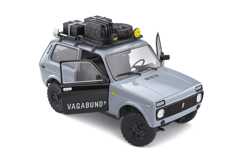 Lada Niva 1600 "Vlada" 1980 grey - black 1:18 - 57358