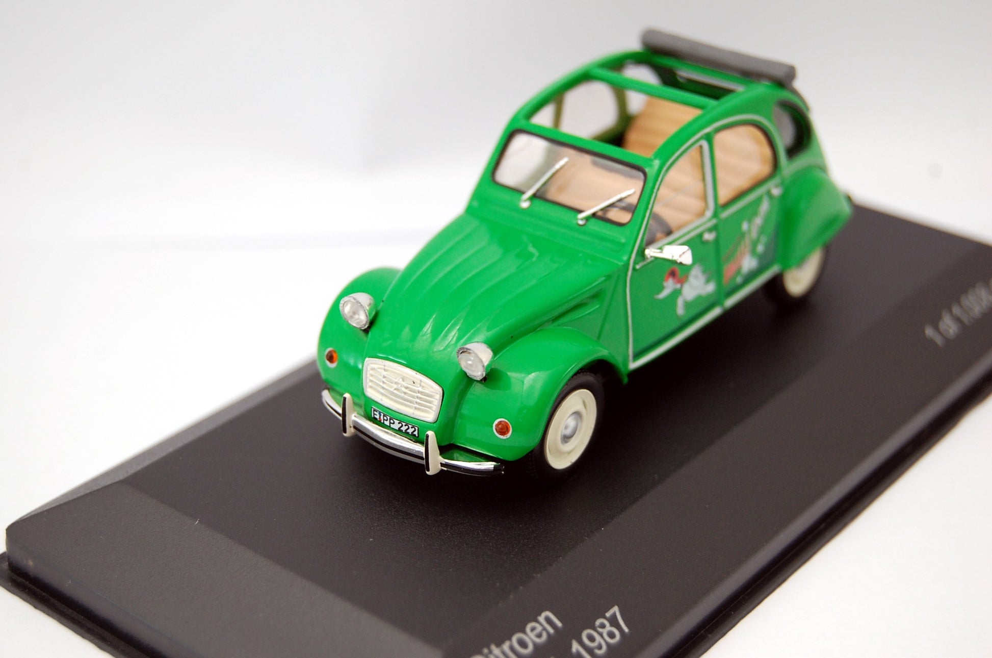 Citroen 2CV Sausss Ente 1987 green 1:43 - 5752