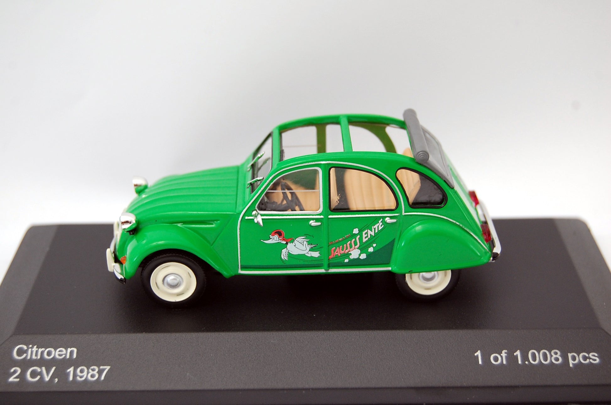 Citroen 2CV Sausss Ente 1987 green 1:43 - 5757