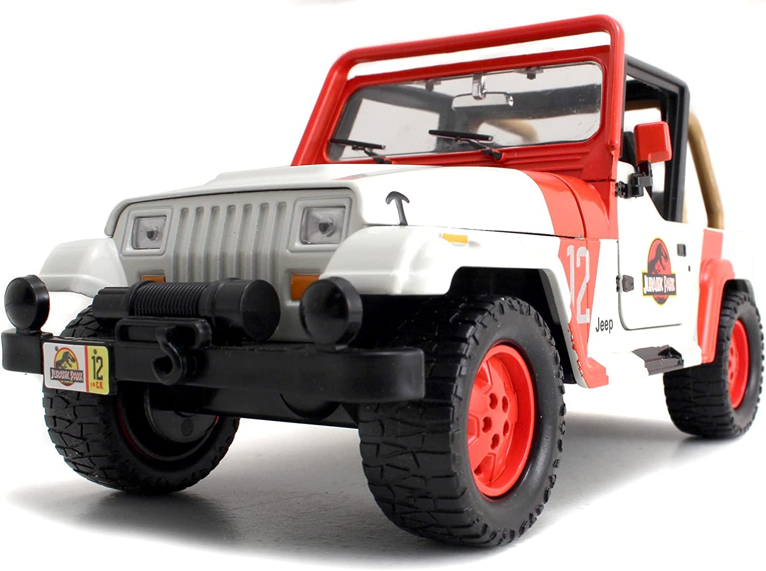 Jeep Wrangler 1992 Jurassic Park 1:24 - 57788