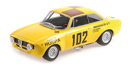 Alfa Romeo GTA 1300 Junior Monzeglio Corse Targa Florio 1971 Zanetti - Ruspa 1:18 - 57802