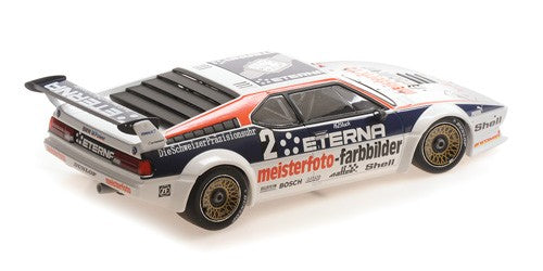 BMW M1 Schnitzer Eterna Meisterphoto-Team winner Deutsche Automobil Rennsport Trophäe Zolder 1982 Hans-Joachim Stuck 1:18 - 57831