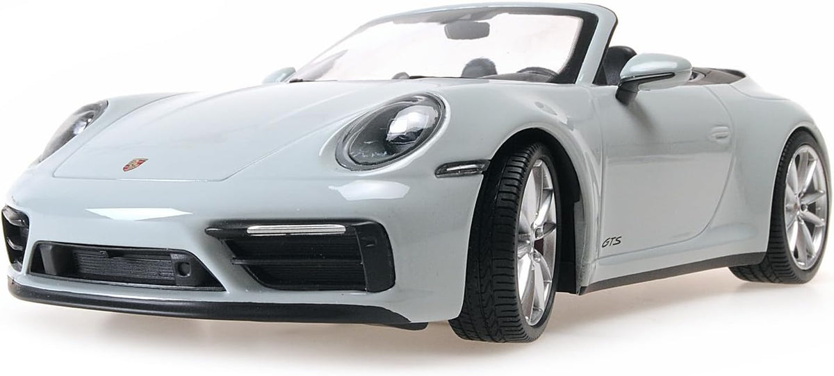 Porsche 911 (992) Carrera 4 GTS Cabriolet Grey 1:18-4