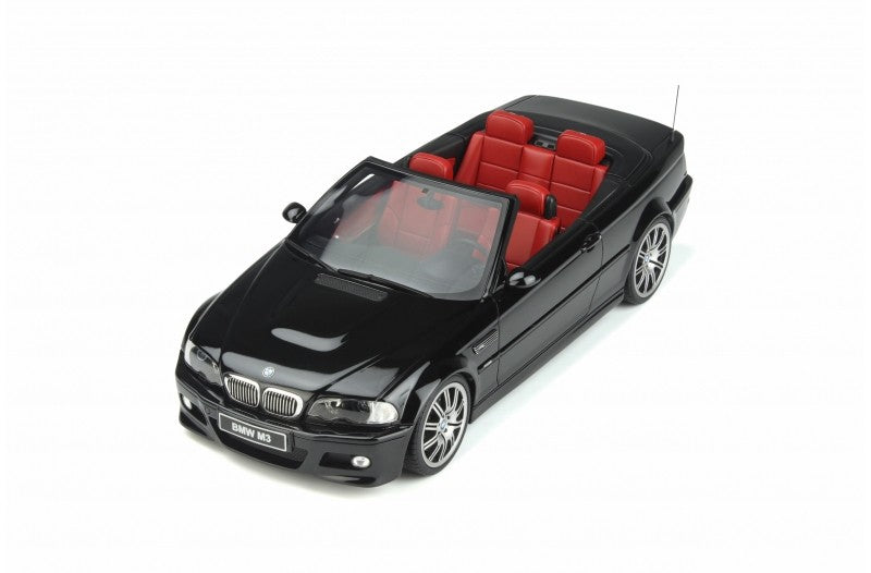 BMW E46 Convertible M3 2004 Jet Black 1:18 - 58203