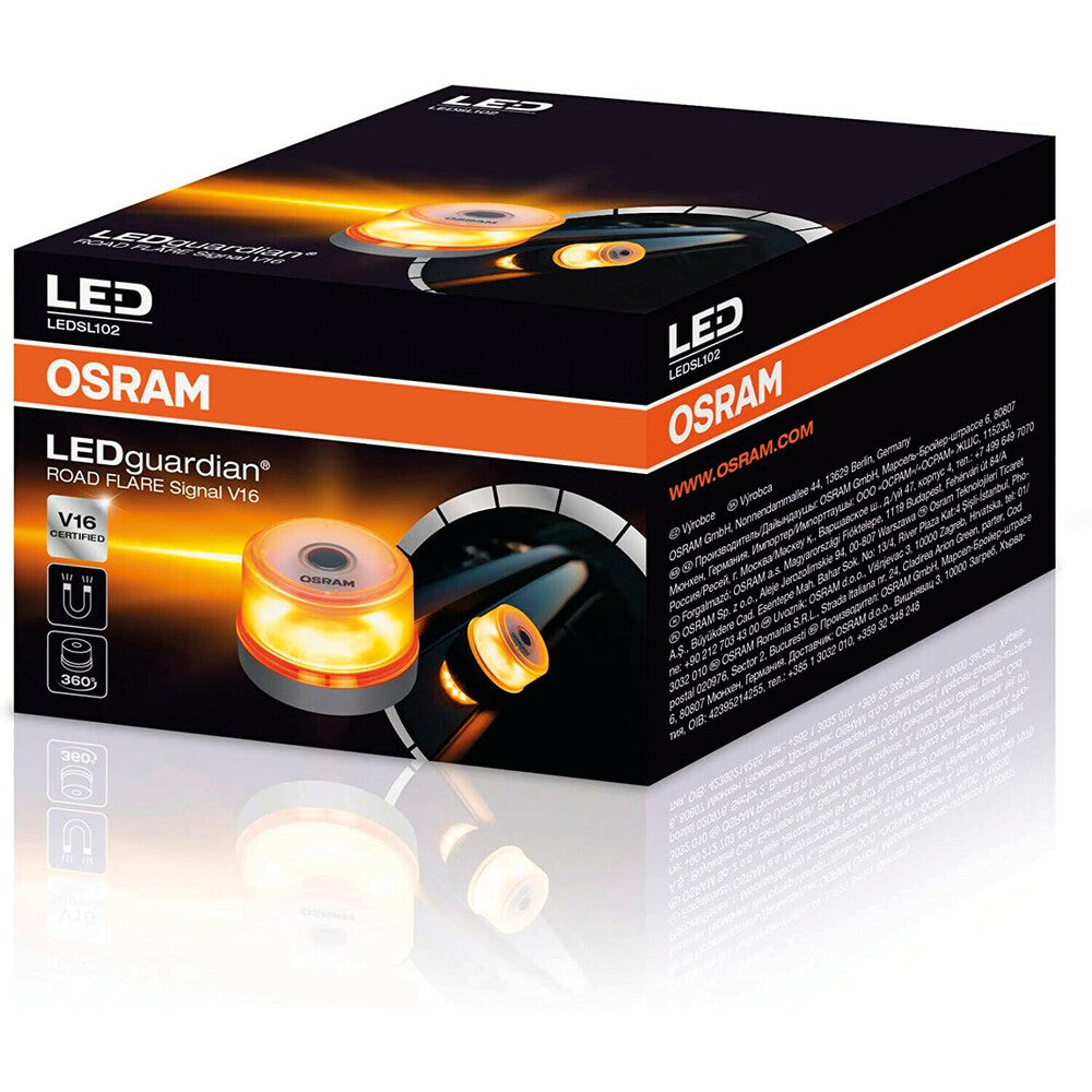 Osram Led Guardian Road Flare Signal V16 luce di emergenza potente - 58210