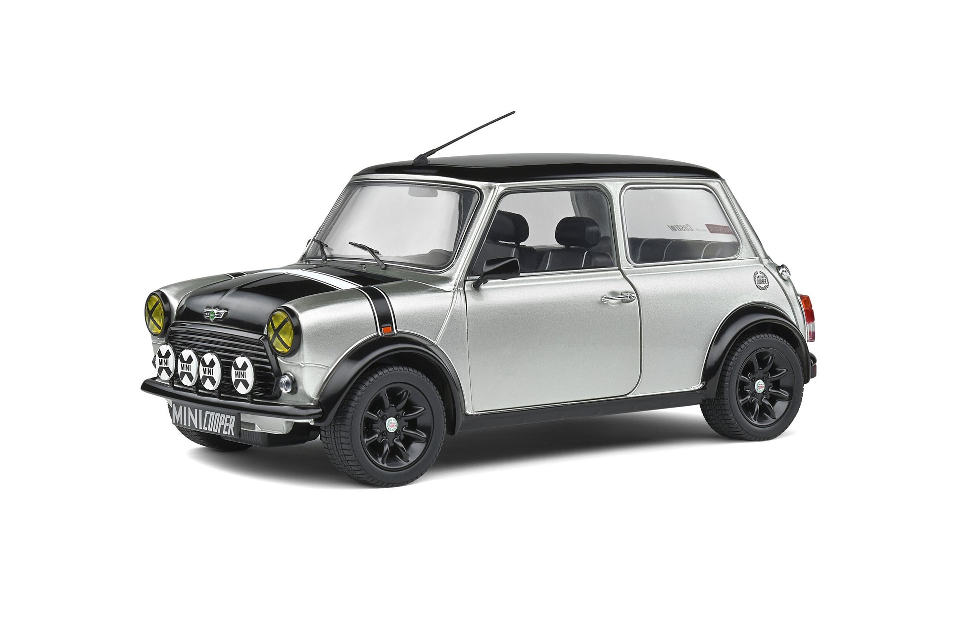 Mini Cooper Sport "Street Fighter" 1998 Silver 1:18 - 58482