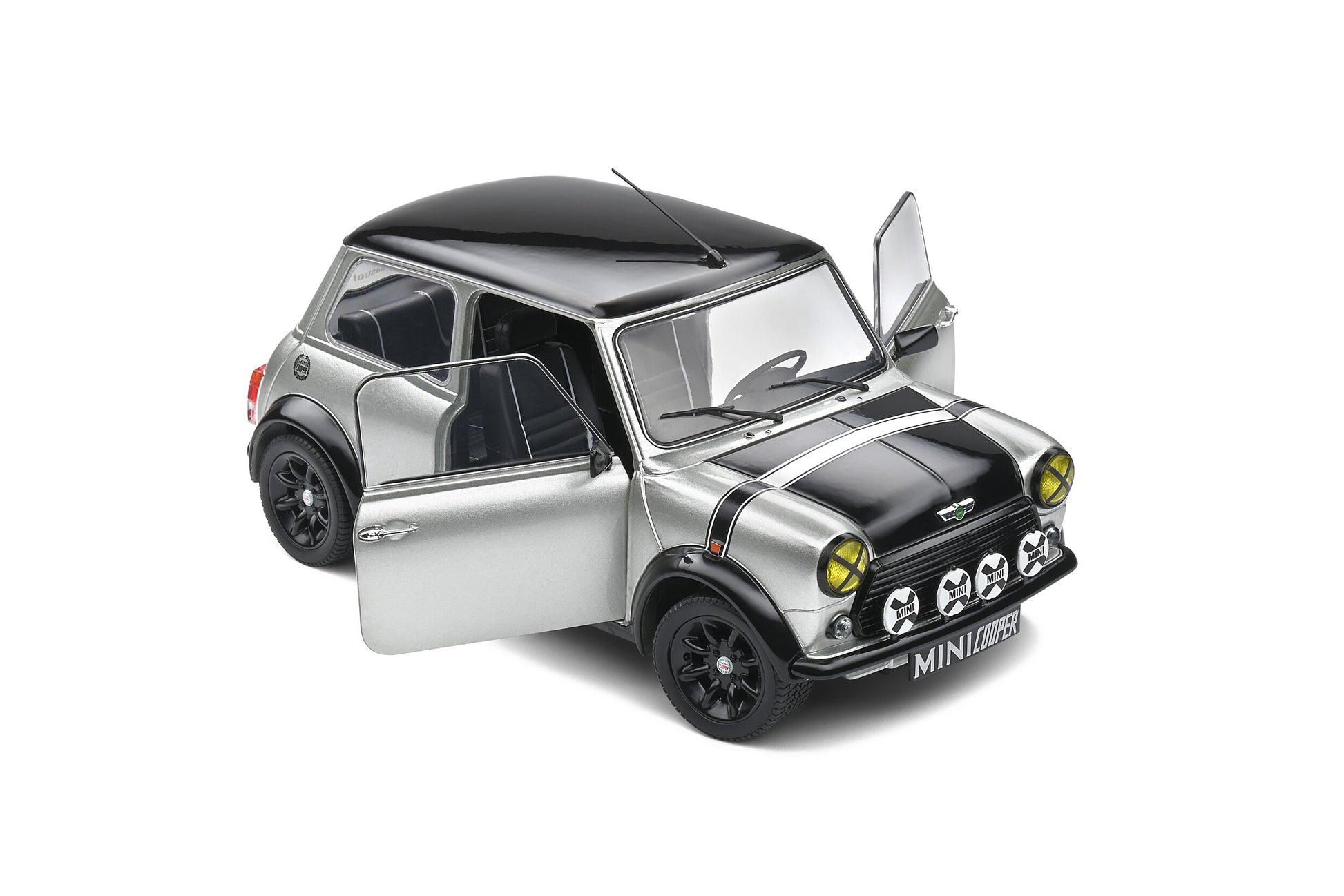 Mini Cooper Sport "Street Fighter" 1998 Silver 1:18 - 58489
