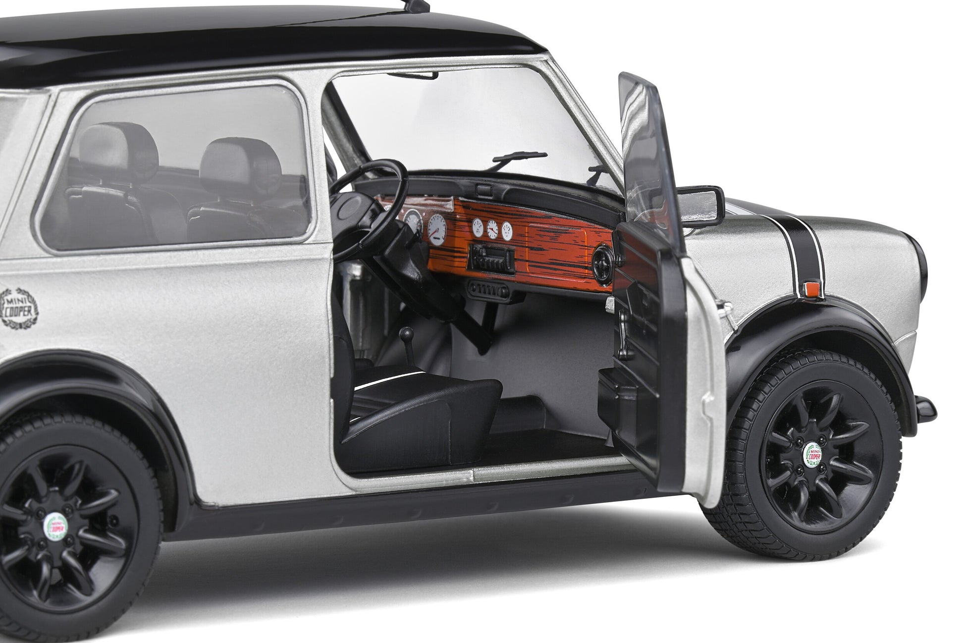 Mini Cooper Sport "Street Fighter" 1998 Silver 1:18 - 58491