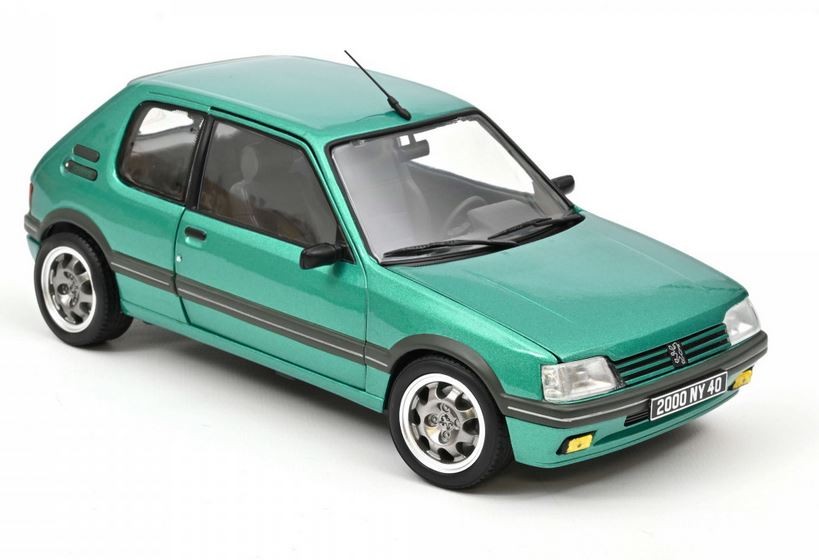 Peugeot 205 GTi 1.9 Griffe 1990 Green Metallic 1:18 - 58614