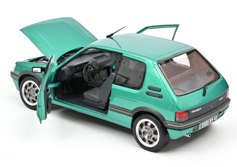 Peugeot 205 GTi 1.9 Griffe 1990 Green Metallic 1:18 - 58615
