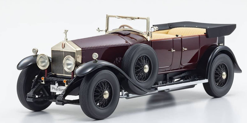 Rolls-Royce Phantom I 1926 Burgundy Red 1:18 - 58636