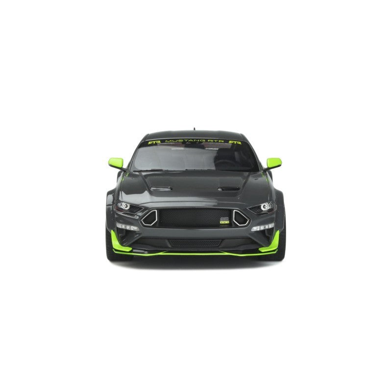 Ford Mustang RTR Spec 5 Coupé 2021 grey / green 1:18 - 58718