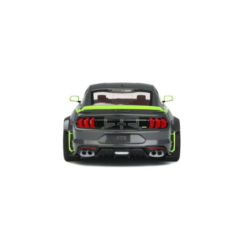 Ford Mustang RTR Spec 5 Coupé 2021 grey / green 1:18 - 58720