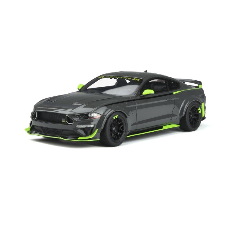 Ford Mustang RTR Spec 5 Coupé 2021 grey / green 1:18 - 58724