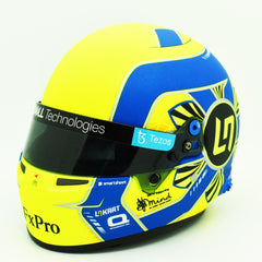 Land Norris Casco Bell Helmet F1 2022 MCL37 Mclaren Mercedes 1:2 - 58914