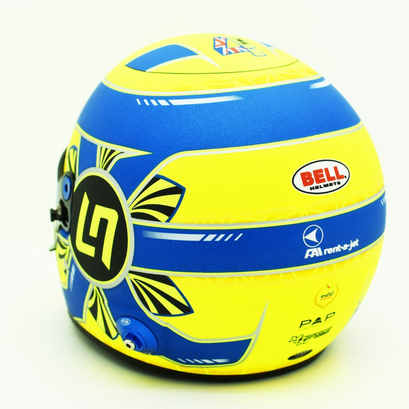 Land Norris Casco Bell Helmet F1 2022 MCL37 Mclaren Mercedes 1:2 - 58916