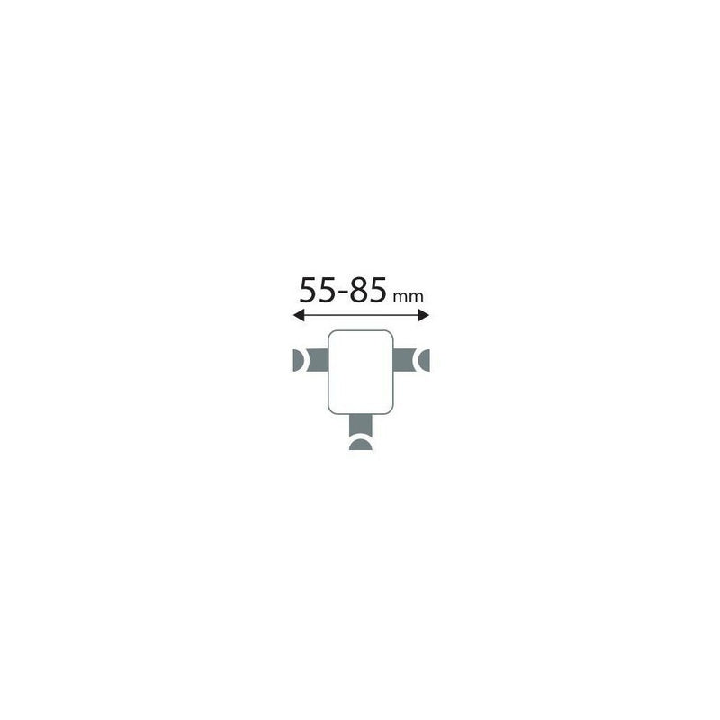 Graviton Wireless porta telefono per bocchette d’aerazione con carica batteria wireless - 59037