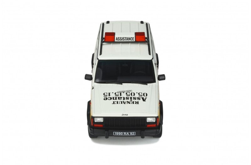 Jeep Cherokee 1989 Renault Assistance Yellow 1:18 - 59232