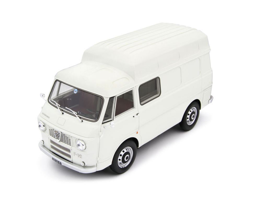 Alfa Romeo F12 Autocarro Tetto Sopralzato 1967 Bianco 1:18-5