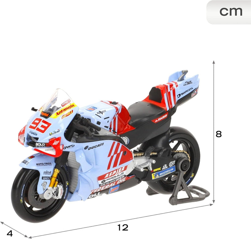 Ducati Desmosedici GP23 Gresini Racing MotoGp 2024 Marc Marquez 1:18-4