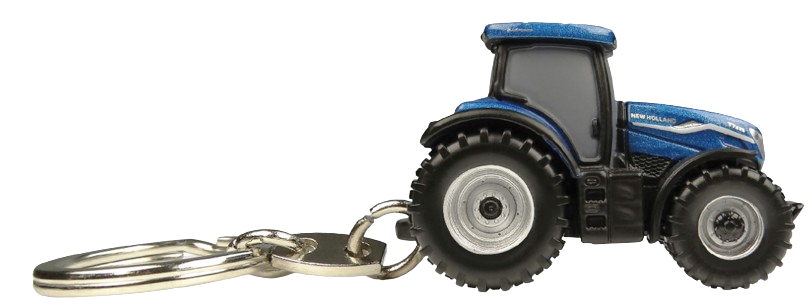New Holland T7.225 Blue Power 2026 Keyring Portachiavi 1:87-4