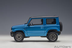 Suzuki Jimny (JB64) RHD 2018 blue metallic - black 1:18-17