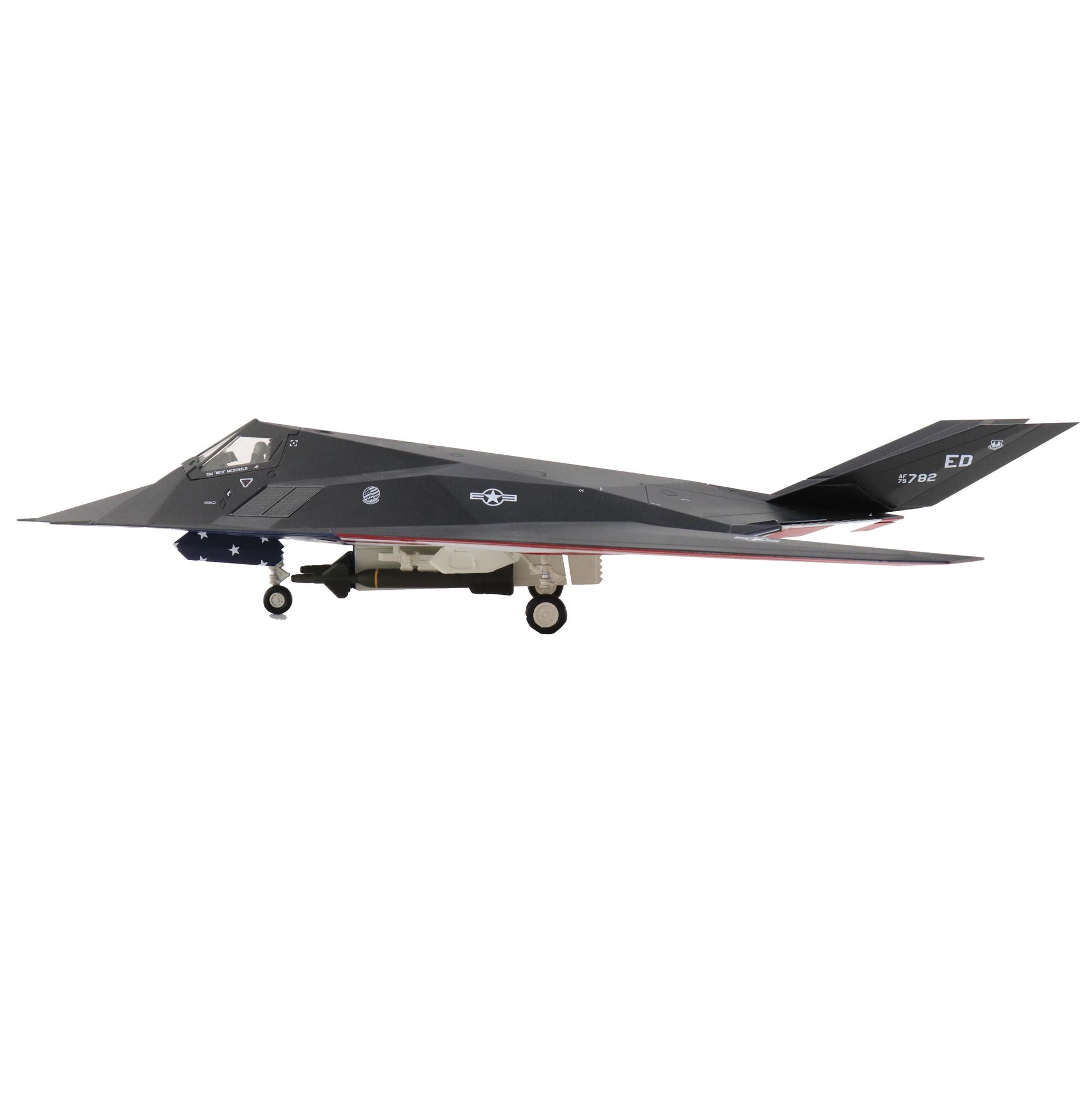F-117A Nighthawk YF-117 79-10782 410th FTS Edwards 2005 1:72-4