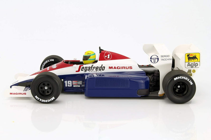 Toleman  Hart TG 184 F1 1984 Ayrton Senna 1:18-5