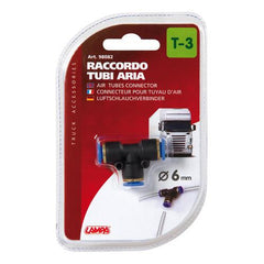 Raccordo Aria Lampa T3 raccordo a T per tubi 6mm - 602