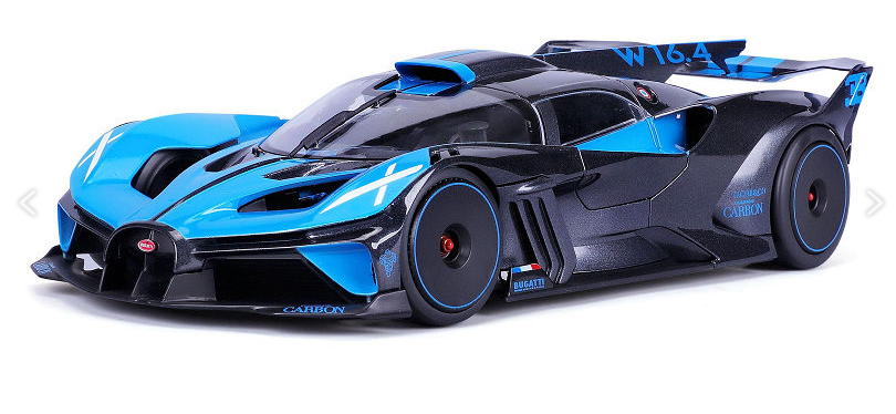 Bugatti Bolide W16.4 2020 blue carbon 1:18 - 60309