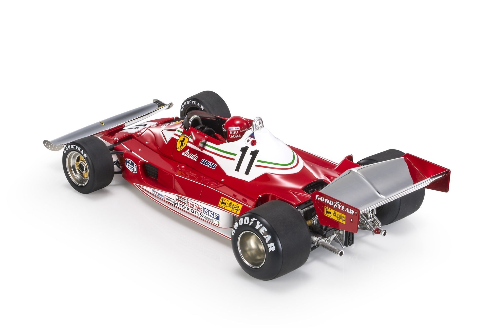 Ferrari 312 T2 1977 Niki Lauda World Champion with driver 1:18 - 60321