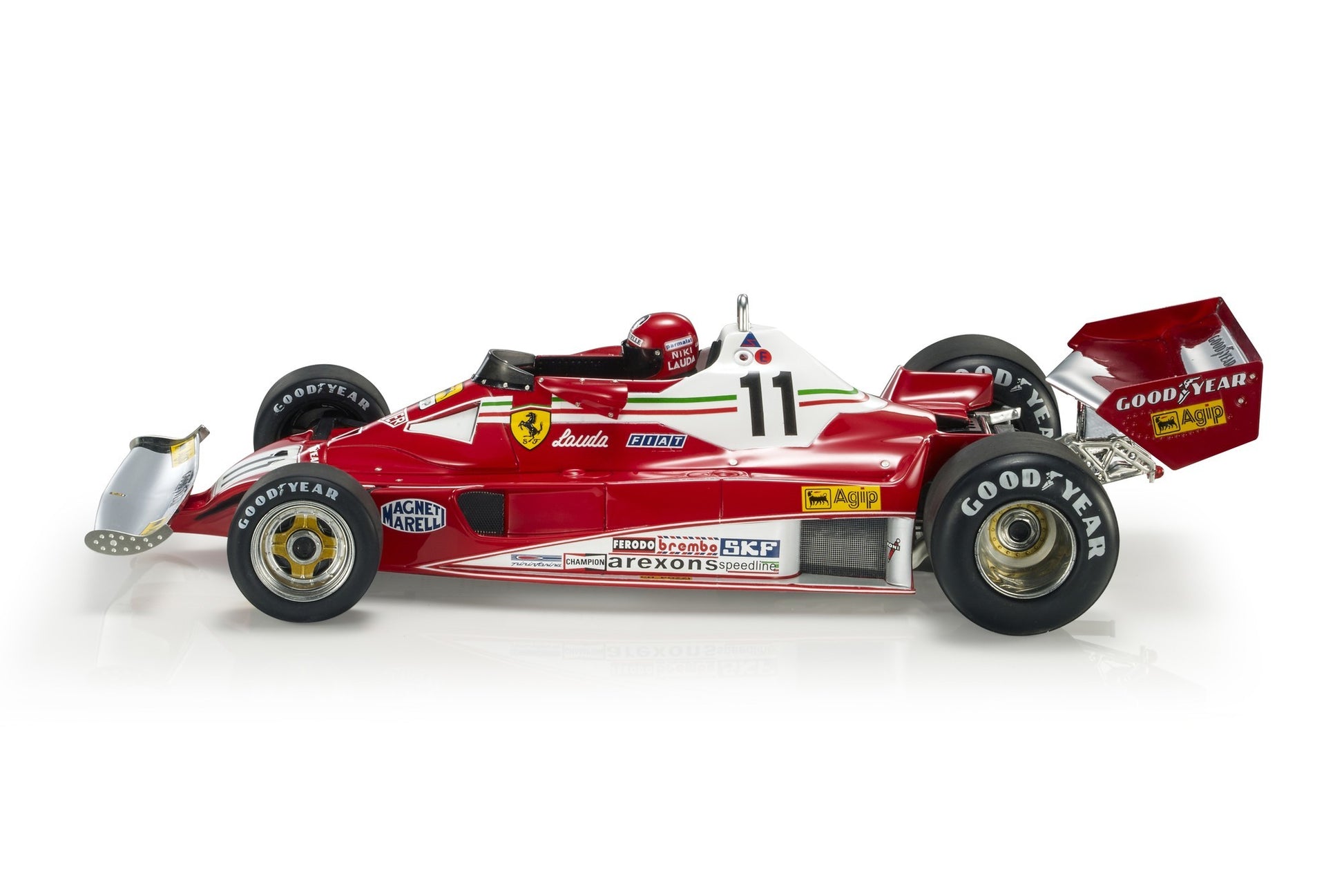 Ferrari 312 T2 2nd Monaco GP 1977 Niki Lauda with driver 1:18 - 60334