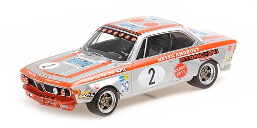 BMW 2800 CS Winners GP Tourenwagen Nurburgring 1972 Fitzpatrick - Heyers - Stommelen 1:18 - 60416