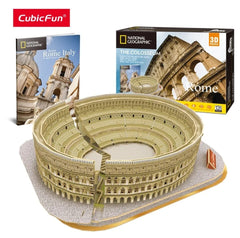 Colosseo Roma Cubic Fun 3D Puzzle 9 cm h National Geografic - 60540