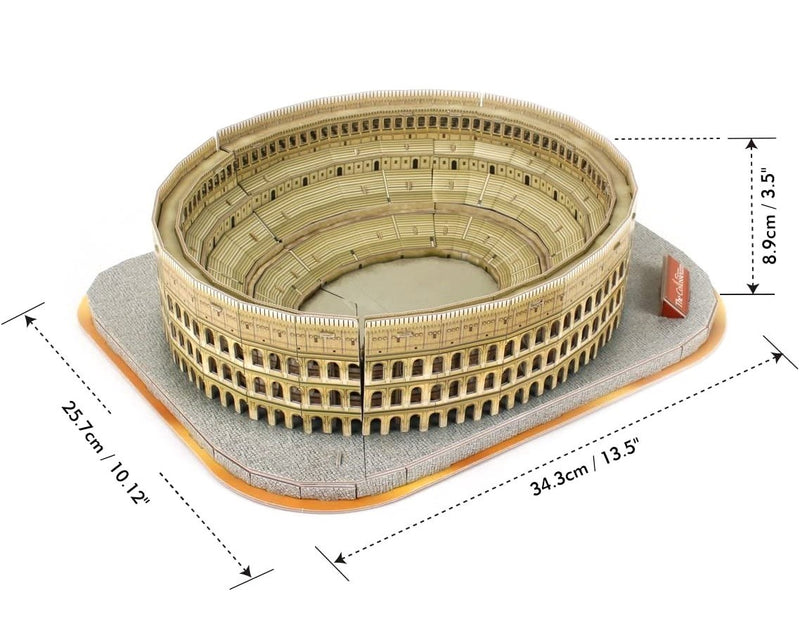 Colosseo Roma Cubic Fun 3D Puzzle 9 cm h National Geografic - 60542