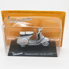 Vespa Piaggio 150 GS Messerschmitt  grigio metallizzato 1:18 - 61606