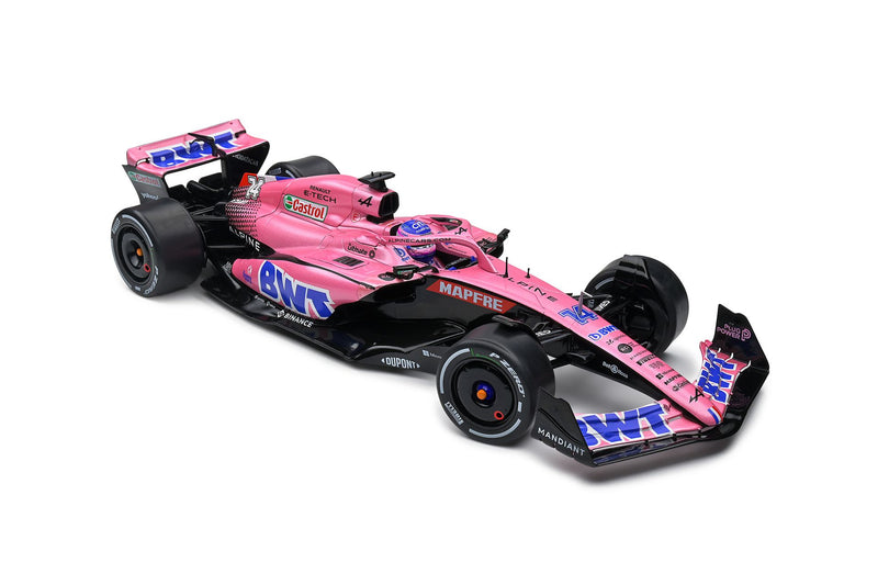 Alpine A522 BWT F1 Team 9th Saudi Arabian GP 2022 Fernando Alonso 1:18-8